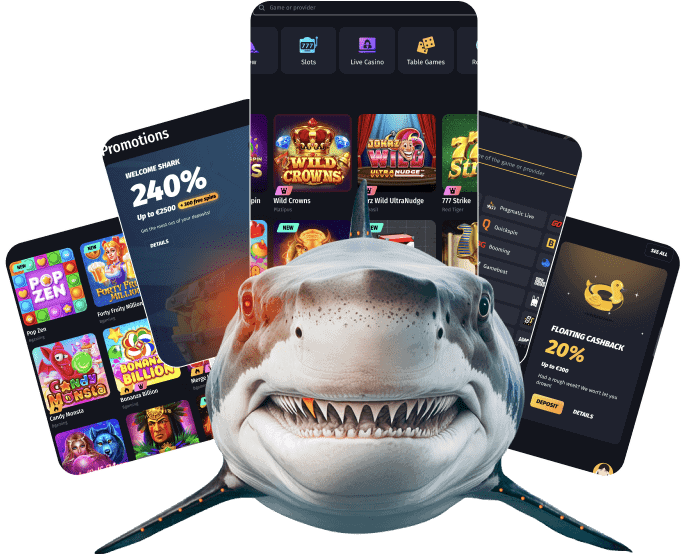 Bewertung der WinShark-Glücksspieleinrichtung