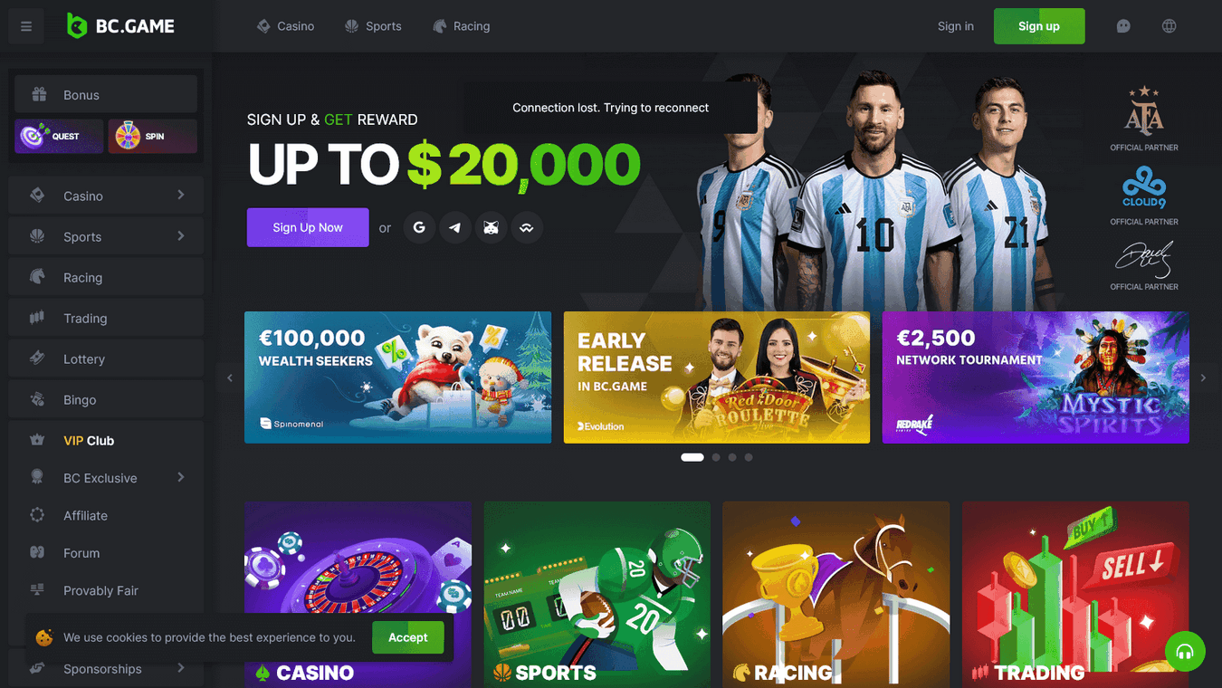 BC Game App: Download for Android and IOS in India